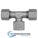 Rohrverschraubung (Schneidringsystem) Typ ETVD Kegel 24° Stahl ZnNi-Beschichtung